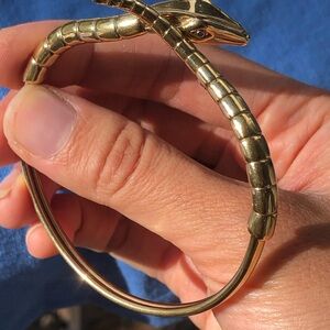 14k Gold Snake Bracelet